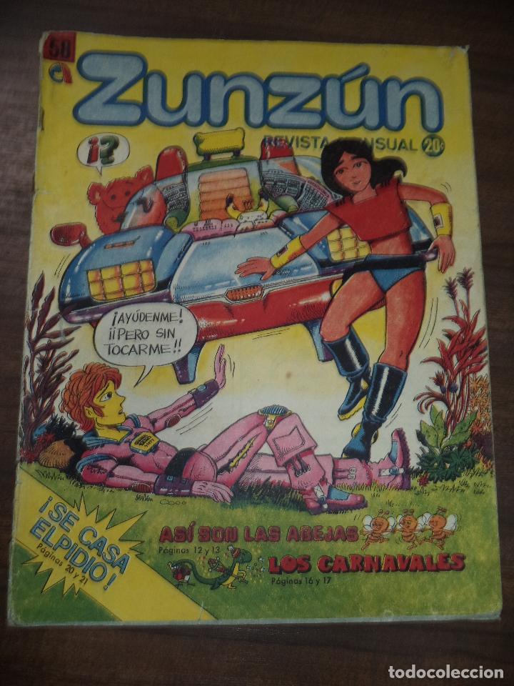 Comics: CUBA. ZUNZ&Uacute;N. N&ordm; 58. JUNIO- JULIO. 1986.