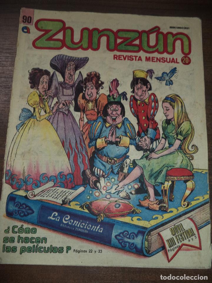 Comics : CUBA. ZUNZ&Uacute;N. N&ordm; 90. JUNIO. 1989.