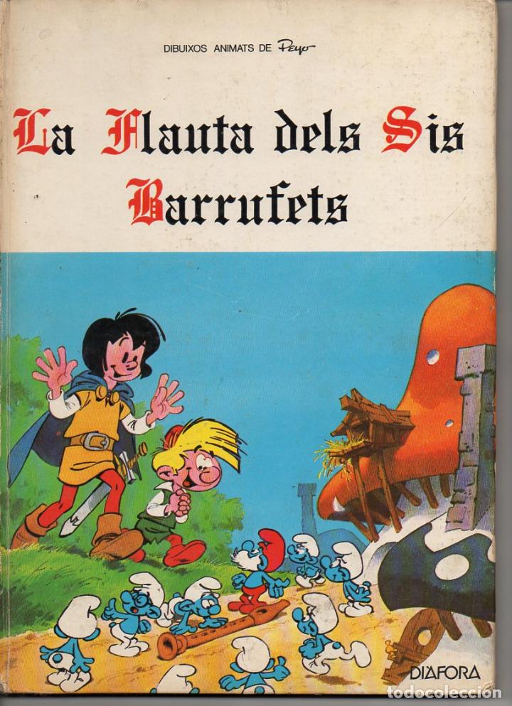 C&oacute;mics: LA FLAUTA DELS SIS BARRUFETS (DI&Agrave;FORA 1981) PITUFOS EN CATAL&Aacute;N