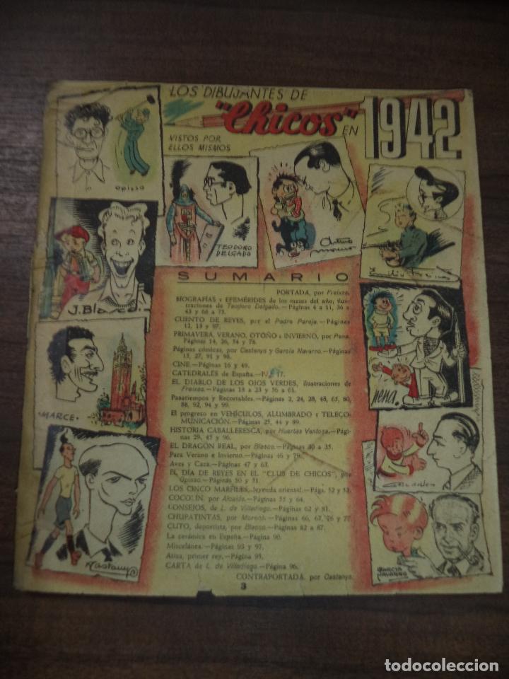 Comics : LOS DIBUJANTES DE * CHICOS * VISTOS POR ELLOS MISMOS EN 1942.