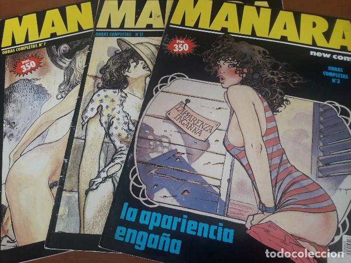C&oacute;mics: MANARA. OBRAS COMPLETAS N&ordm; 3, 7 Y 11. NEW COMIC 1992-93 MBE - Foto 1