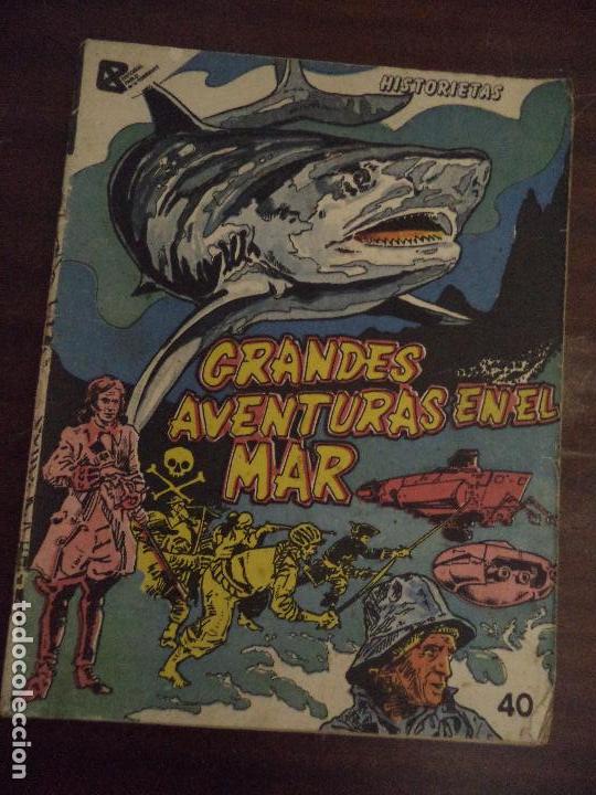 Comics : CUBA. GRANDES AVENURAS EN EL MAR. EDITORIAL PABLO DE LA TORRIENTE. 1988.