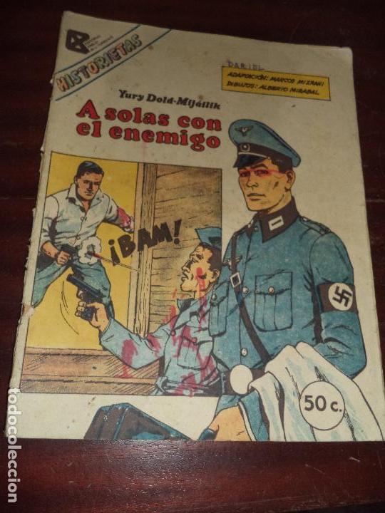 Comics : CUBA. A SOLAS CON ELENEMIGO. EDITORIAL PABLO DE LA TORRIENTE. 1987.