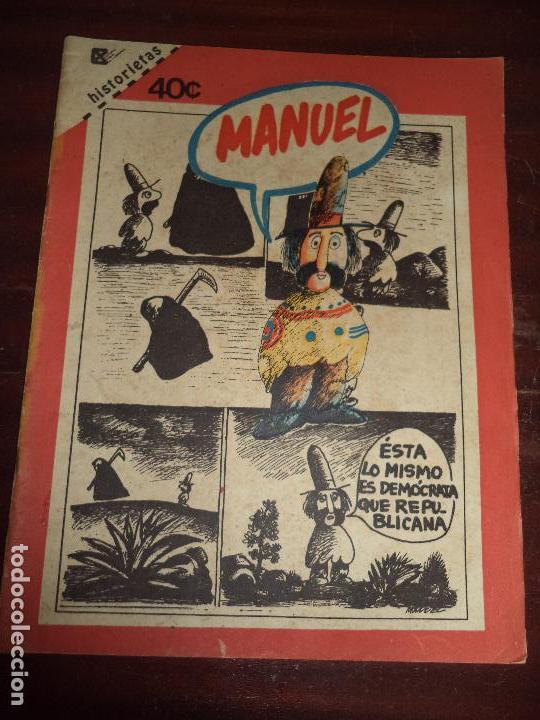 C&oacute;mics: CUBA. MANUEL. EDITORIAL PABLO DE LA TORRIENTE. 1988. - Foto 1