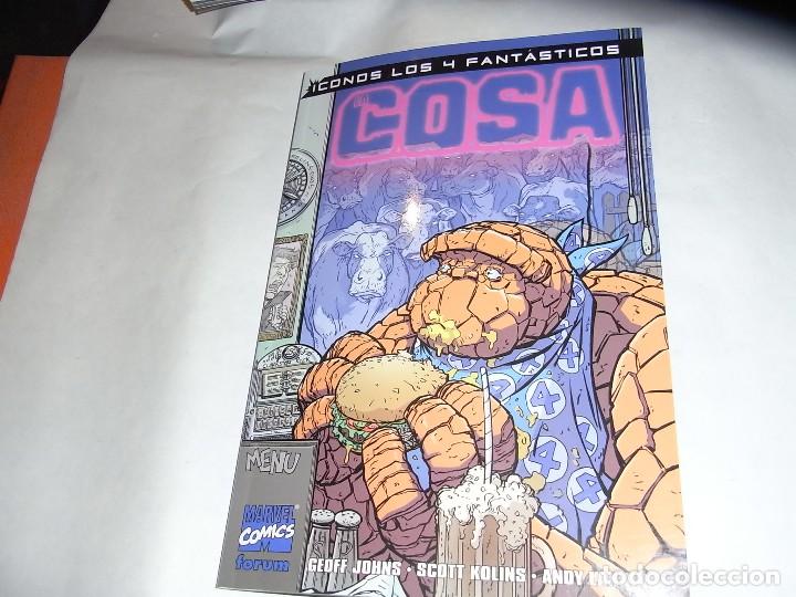 C&oacute;mics: Iconos los 4 fantasticos, La Cosa, tomo 4, Forum - Foto 1