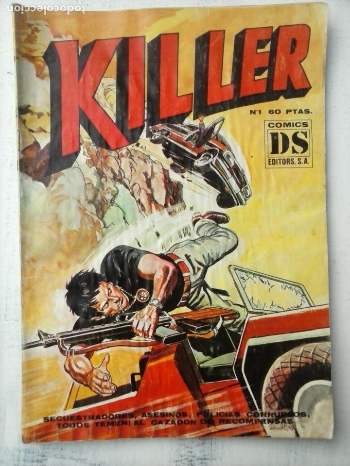 C&oacute;mics: KILLER N&ordm; 1 - 52 PGS. DALMAU SOCIAS 1981 - Foto 1