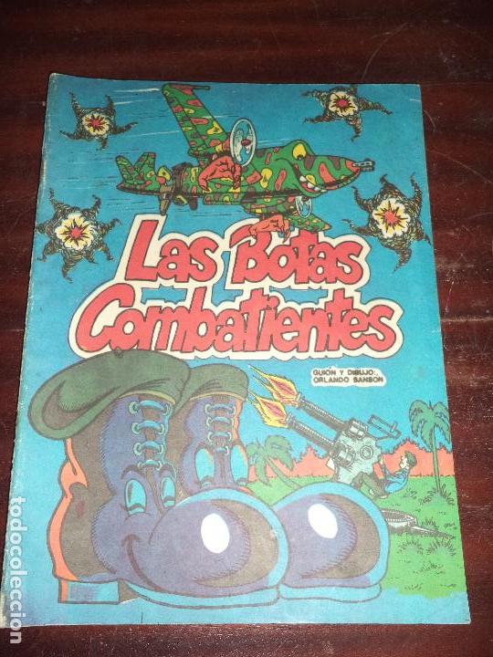 Comics : CUBA. LAS BOTAS COMBATIENTES. 1988.