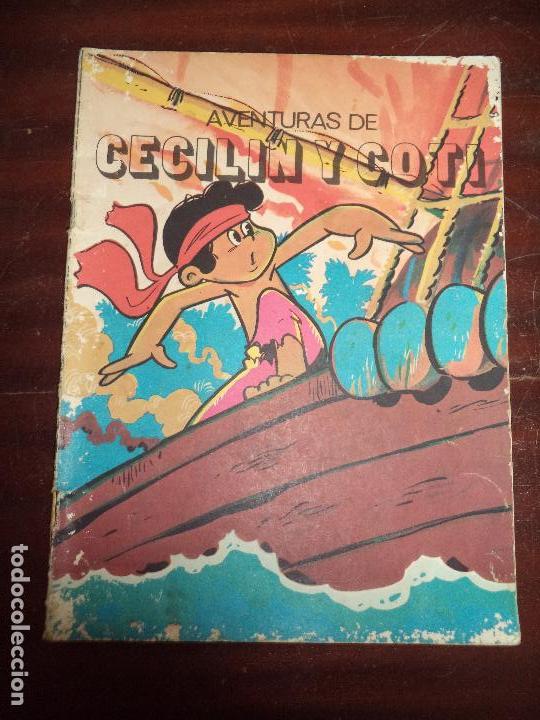 Comics : CUBA. AVENTURAS DE CECILIN Y COTI. 1982.