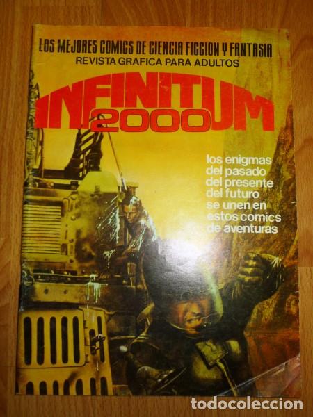 Fumetti: INFINITUM 2000. N&Uacute;M. 19 : La nave que llevaba la muerte para la Humanidad ; Tony Cennaro asesino ; S
