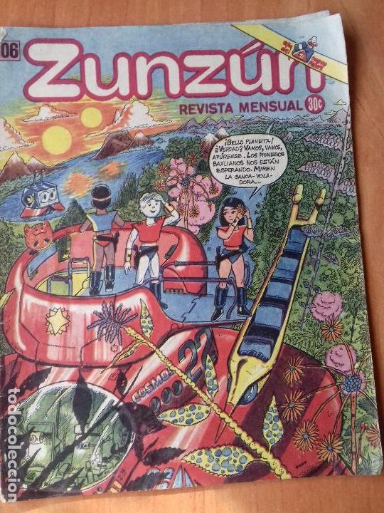 Comics : CUBA. ZUNZ&Uacute;N. N&ordm; 106. JULIO. 1991.