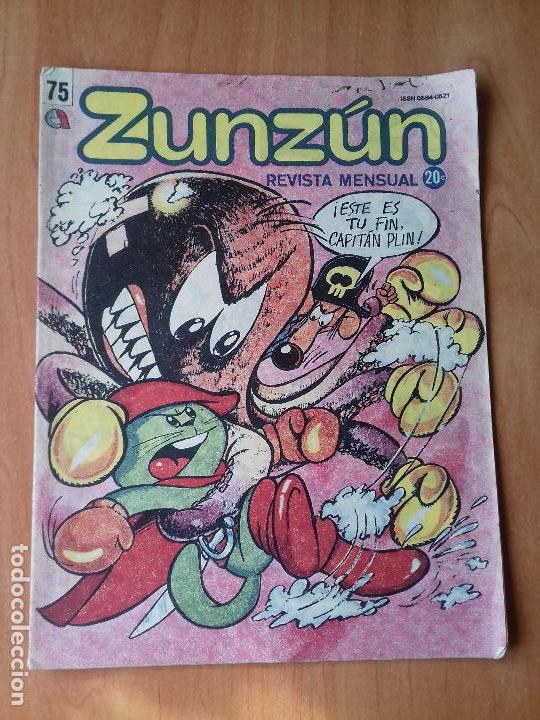 Comics : CUBA. ZUNZ&Uacute;N. N&ordm;75. MAYO. 1988.
