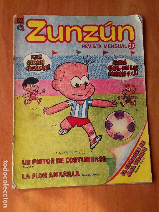 Comics : CUBA. ZUNZ&Uacute;N. N&ordm;52 . 1985.