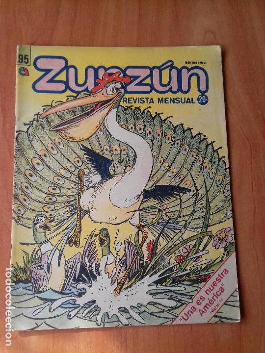 Comics : CUBA. ZUNZ&Uacute;N. N&ordm;95. FEBRERO. 1990.