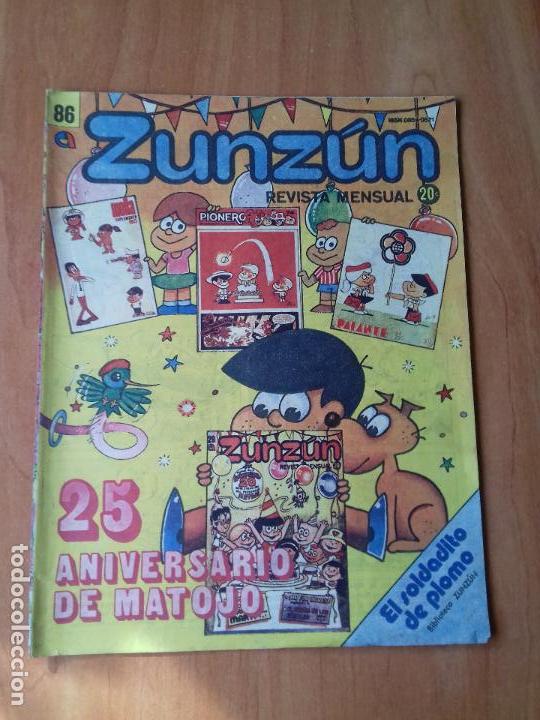 Comics : CUBA. ZUNZ&Uacute;N. N&ordm; 86. FEBRERO. 1989.
