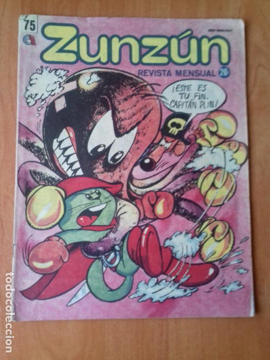 Comics : CUBA. ZUNZ&Uacute;N. N&ordm;75. MARZO. 1988.