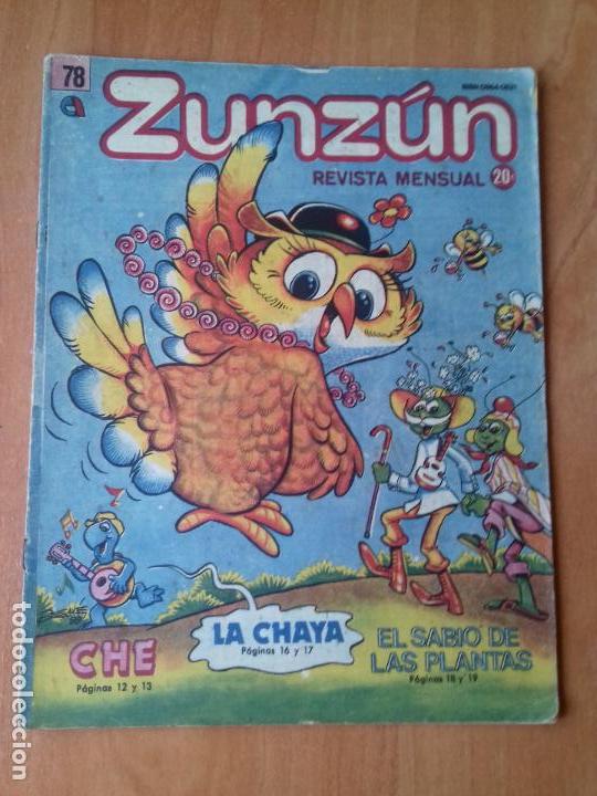 C&oacute;mics: CUBA. ZUNZ&Uacute;N. N&ordm;78. JUNIO.1988.