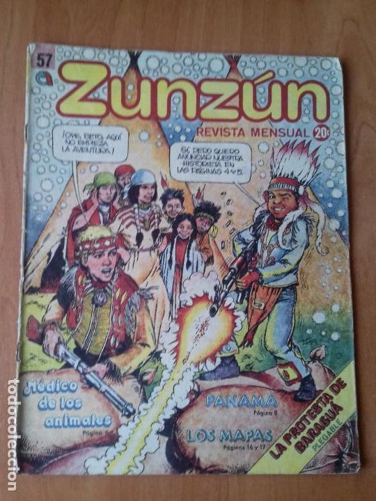 C&oacute;mics: CUBA. ZUNZ&Uacute;N. N&ordm;57. MAYO.1986.