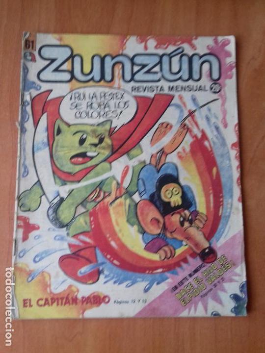 C&oacute;mics: CUBA. ZUNZ&Uacute;N. N&ordm;61. OCTUBRE. 1986.