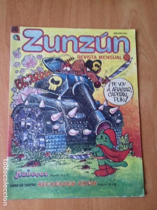 C&oacute;mics: CUBA. ZUNZ&Uacute;N. N&ordm;66. ABRIL.1987.