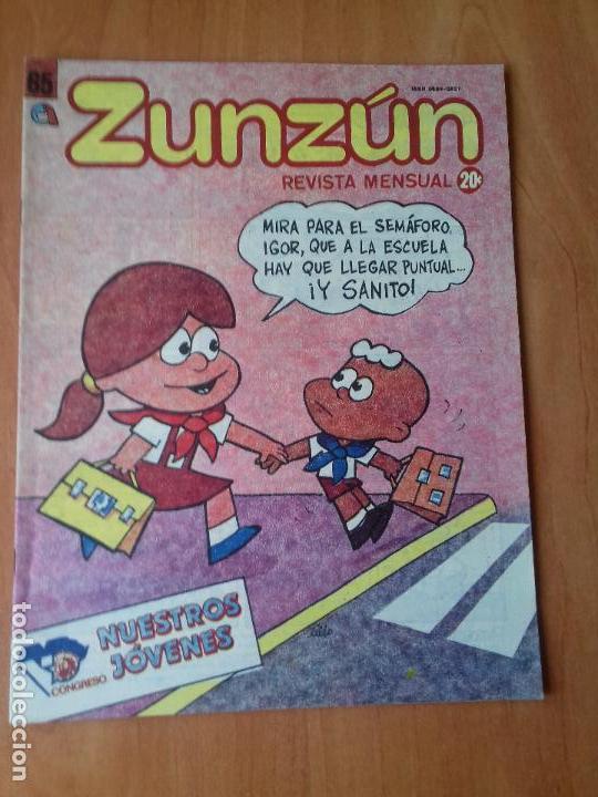 C&oacute;mics: CUBA. ZUNZ&Uacute;N. N&ordm;65. MARZO.1987.
