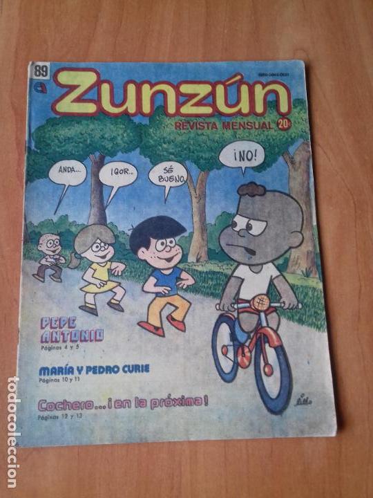 Comics: CUBA. ZUNZ&Uacute;N. N&ordm; 89. MAYO 1989.