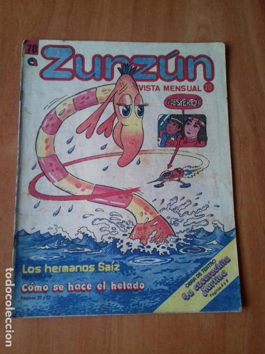 Comics: CUBA. ZUNZ&Uacute;N. N&ordm;70. AGOSTO 1987.