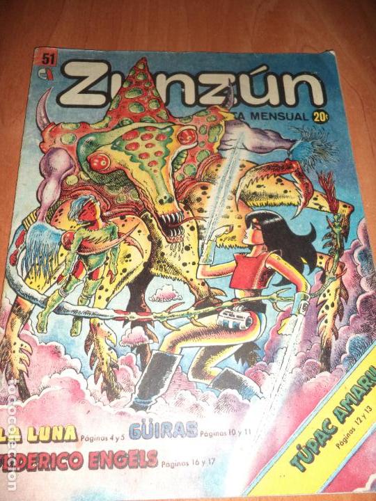 Comics: CUBA. ZUNZ&Uacute;N. N&ordm; 51. 1985.