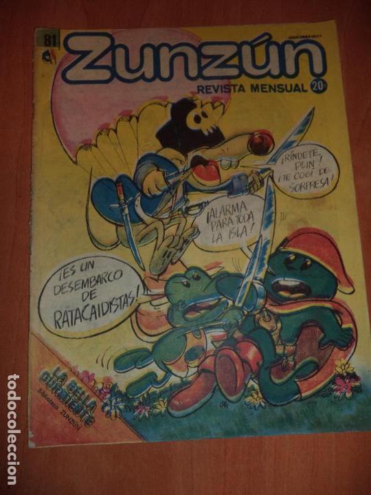 Comics: CUBA. ZUNZ&Uacute;N. N&ordm; 81. SEPTIEMBRE, 1988.