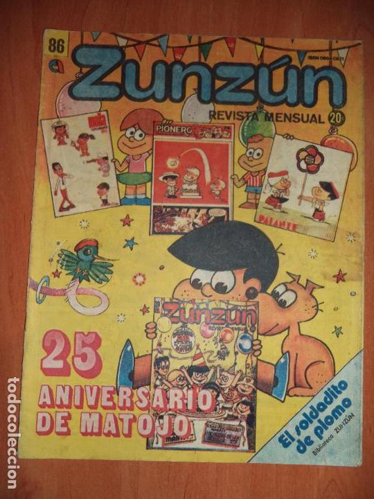 Comics: CUBA. ZUNZ&Uacute;N. N&ordm; 86. FEBRERO, 1989.