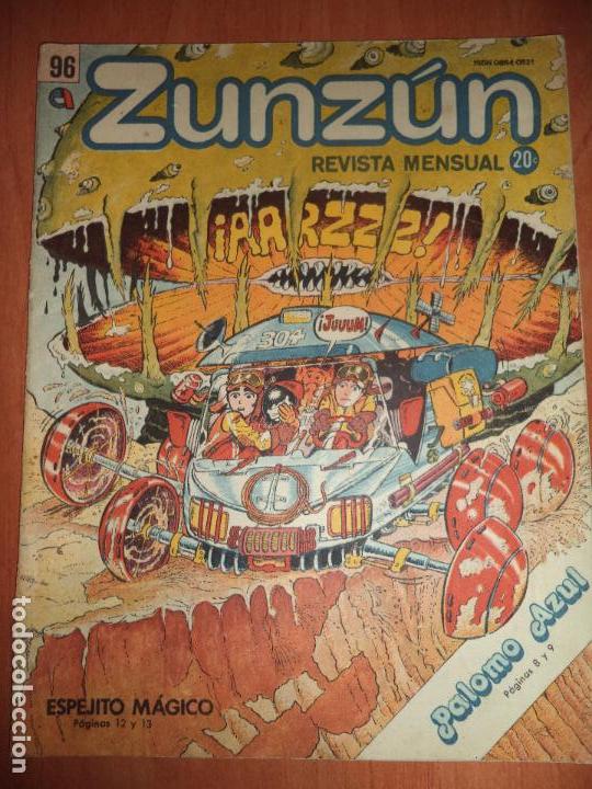 Comics : CUBA. ZUNZ&Uacute;N. N&ordm; 96. MARZO, 1990.
