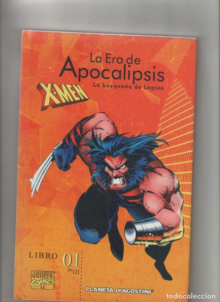 C&oacute;mics: x-men-planeta agostini-serie de 12n&ordm;-a&ntilde;o 2003-la era de apocalipsis-la busqueda de legion-cartone-n1