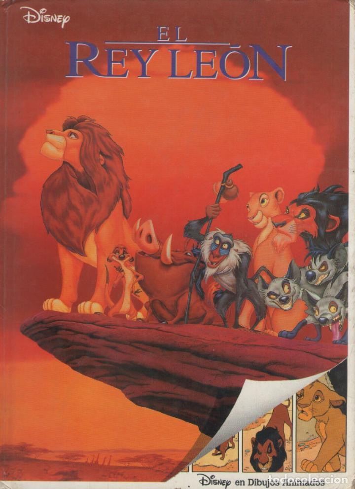 C&oacute;mics: el rey leon-disney-a&ntilde;o 1994-color-formato cartone - Foto 1