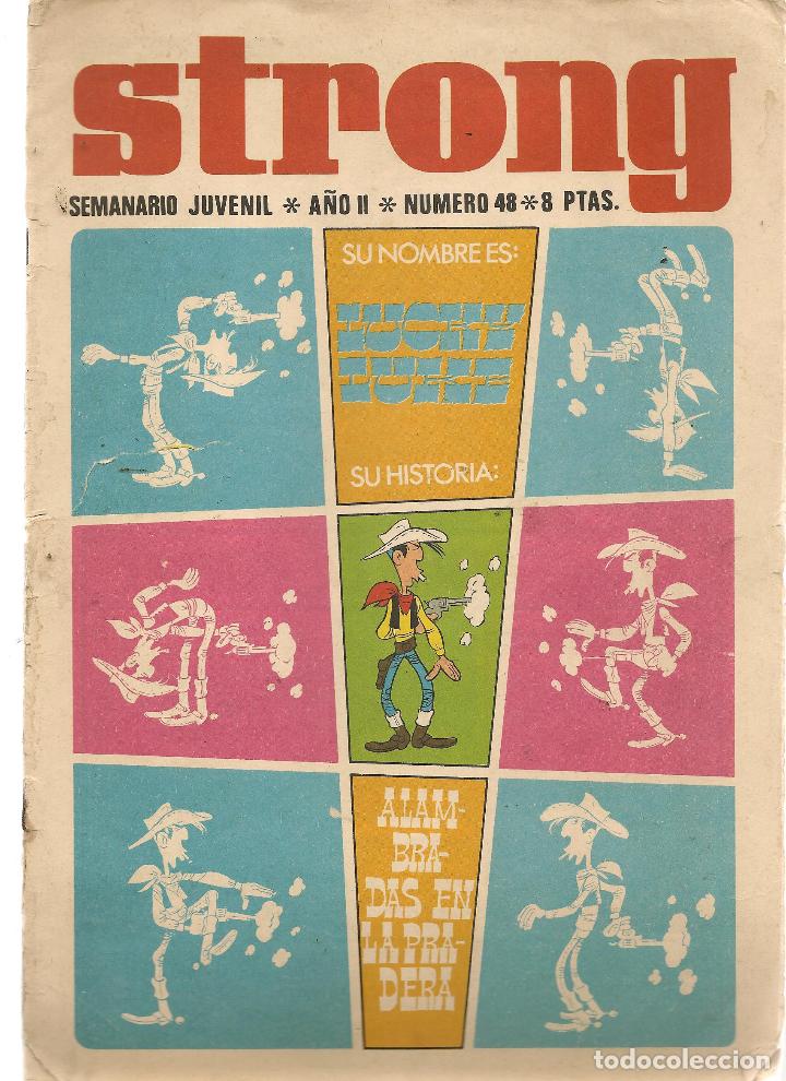 C&oacute;mics: STRONG. SEMANARIO JUVENIL. N&ordm; 48. EDICIONES ARGOS (C/A35) - Foto 1