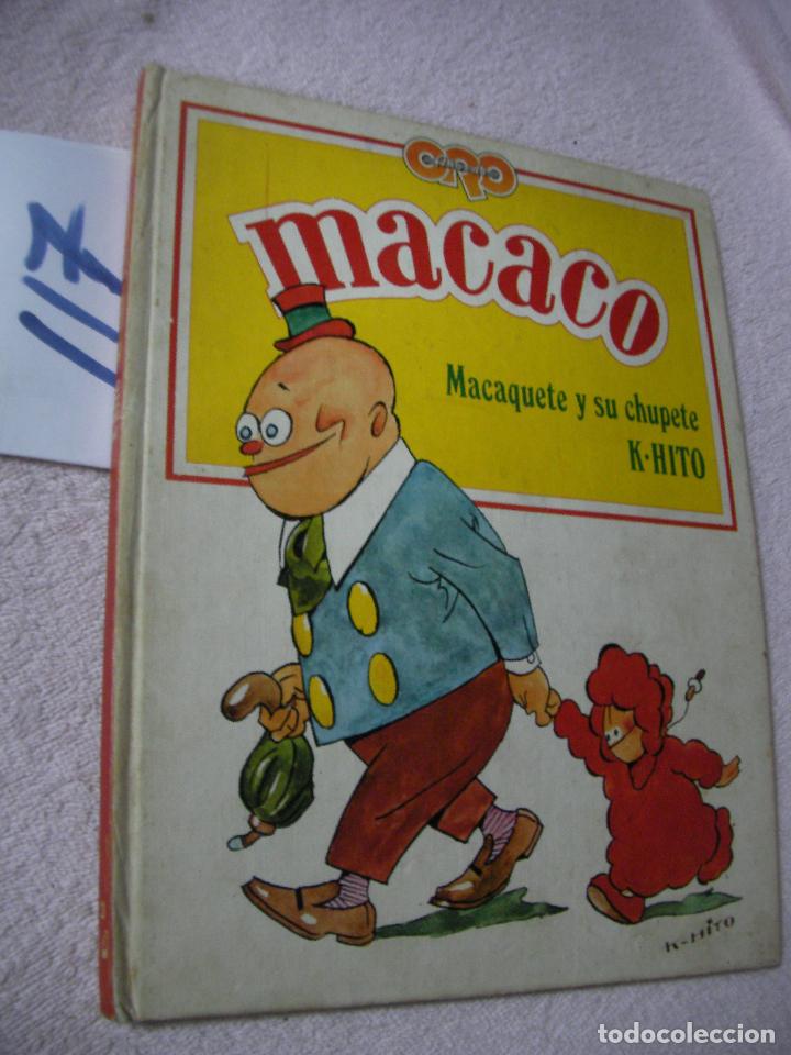 C&oacute;mics: ANTIGUO COMIC - MACACO - MACAQUETE Y SU CHUPETE - K HITO - Foto 1