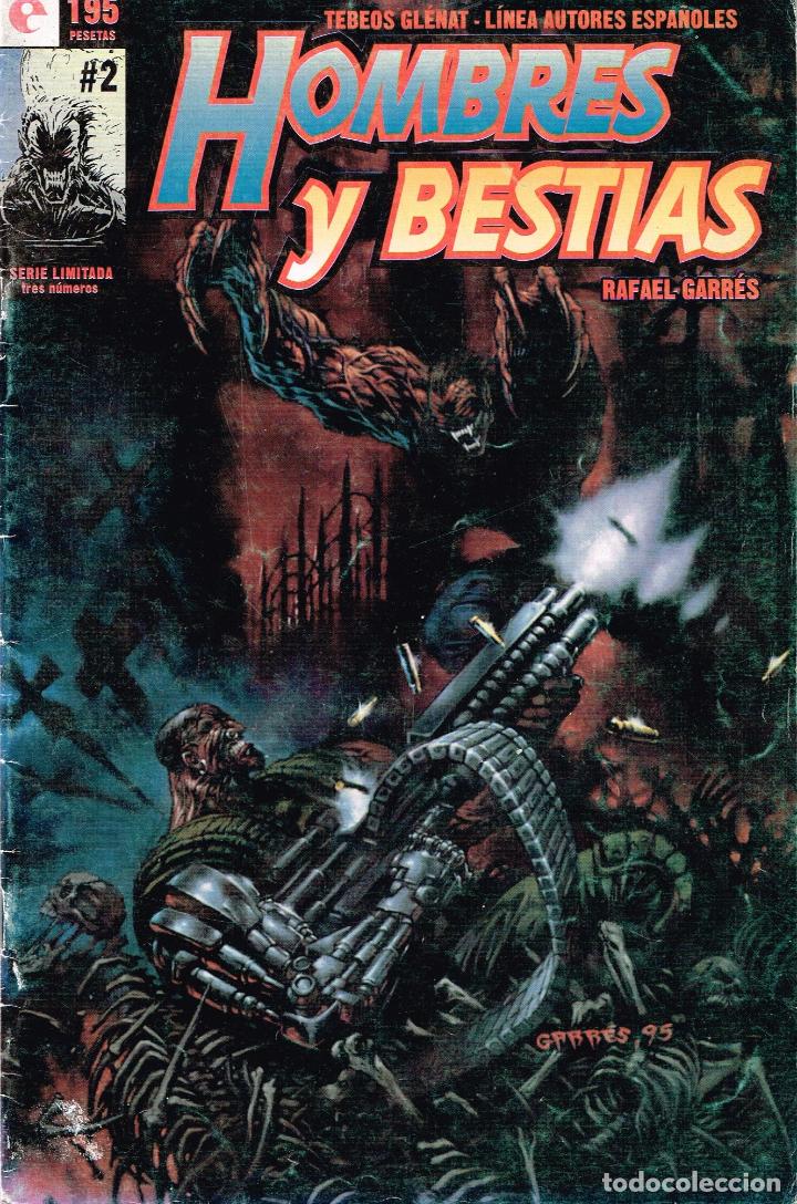 C&oacute;mics: Hombres y Bestias n&ordm; 2, Edit. Glenat. - Foto 1