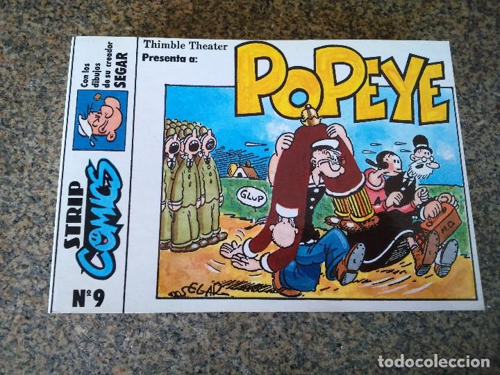 C&oacute;mics: STRIP COMICS -- N&ordm; 9 -- POPEYE -- EDICIONES ESEUVE 1990 -- - Foto 1