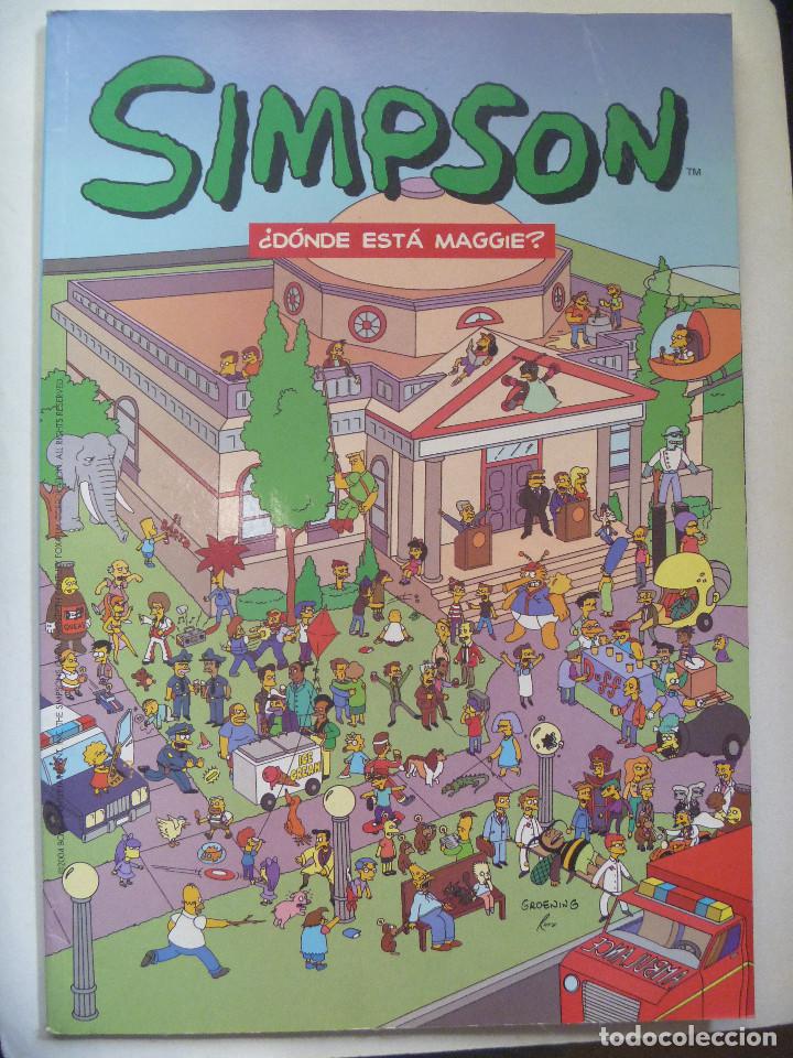 C&oacute;mics: LOS SIMPSON : &iquest; DONDE ESTA MAGGIE ?. DE COMIC BONGO - Foto 1