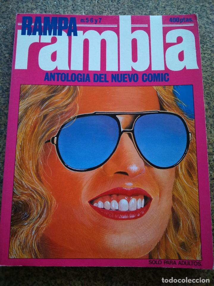 Comics : ANTOLOGIA DE RAMPA RAMBLA -- NUMEROS 5 / 6  Y 7 --