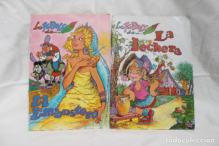 C&oacute;mics: DOS COMICS DE LA FABULA DE... LA EMBUSTERA Y LA LECHERA - LEANDRO LARA EDITOR A&Ntilde;OS 87 Y 88 - Foto 1