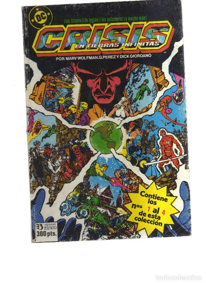 Comics: CRISIS EN TIERRAS INFINITAS N,1 AL 4BUEN