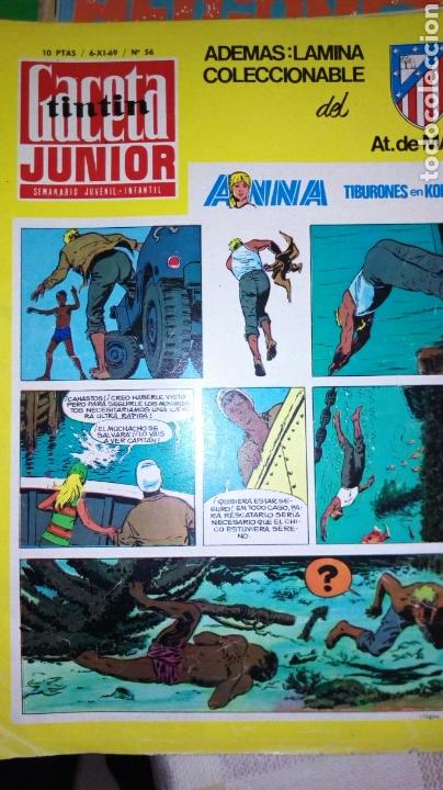 C&oacute;mics: Tintin gaceta junior 56 - Foto 1