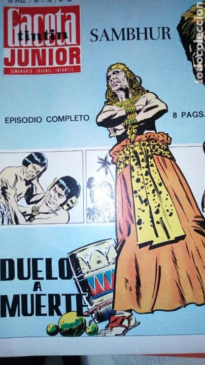 C&oacute;mics: Tintin gaceta junior 68 cj99 - Foto 1