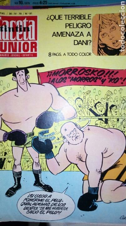 C&oacute;mics: Tintin gaceta junior 81 - Foto 1