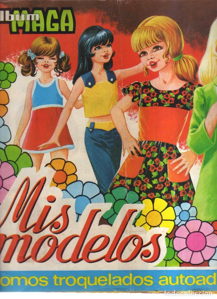 Comics: MIS MODELOS ALBUM MAGA FALTAN 93 CROMOS