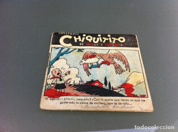 Fumetti: SUPLEMENTO CHIQUITITO DE CHICOS Y MIS CHICAS. MEDIDAS: 10 x 10cm