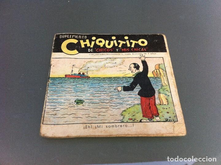 Fumetti: SUPLEMENTO CHIQUITITO DE CHICOS Y MIS CHICAS. MEDIDAS: 10 x 10cm