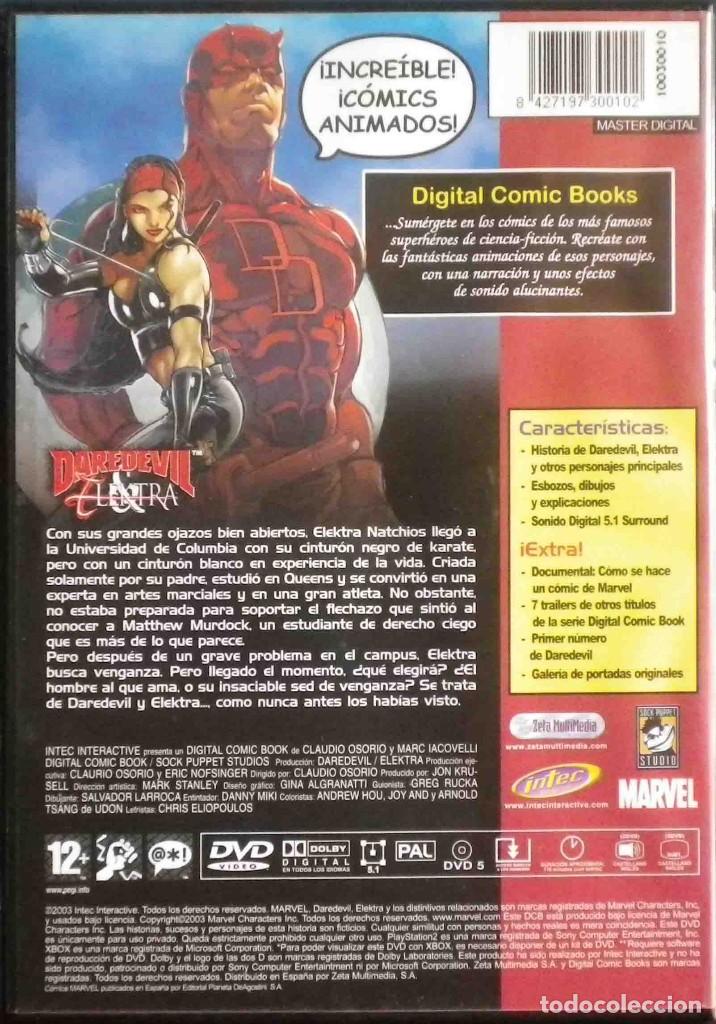 C&oacute;mics: Digital comic Book Series - Daredevil Elektra Vol. 1 N&uacute;meros 1 al 4 - 2 Discos - Particular. - Foto 2