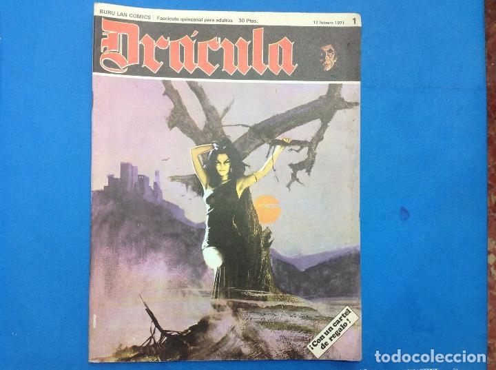 C&oacute;mics: DRACULA 1 buru lan comics 12/ febrero/ 1971