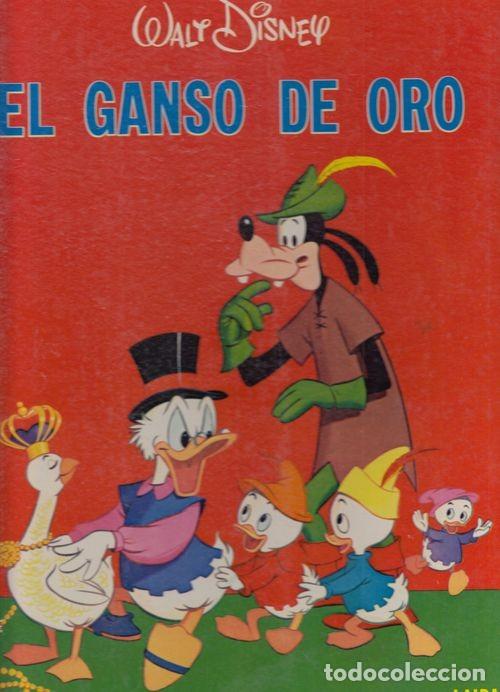 C&oacute;mics: COLECCION GRANDES EXITOS DE WALT DISNEY - ALBUM EL GANSO DE ORO - PUBLICACION LAIDA - TAPA DURA