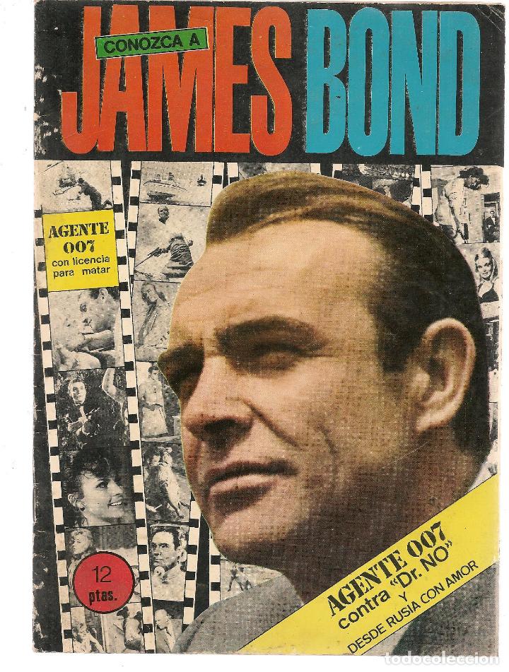 C&oacute;mics: CONOZCA A JAMES BOND.  EDITORIAL FERMA. 1966. (C/A3)